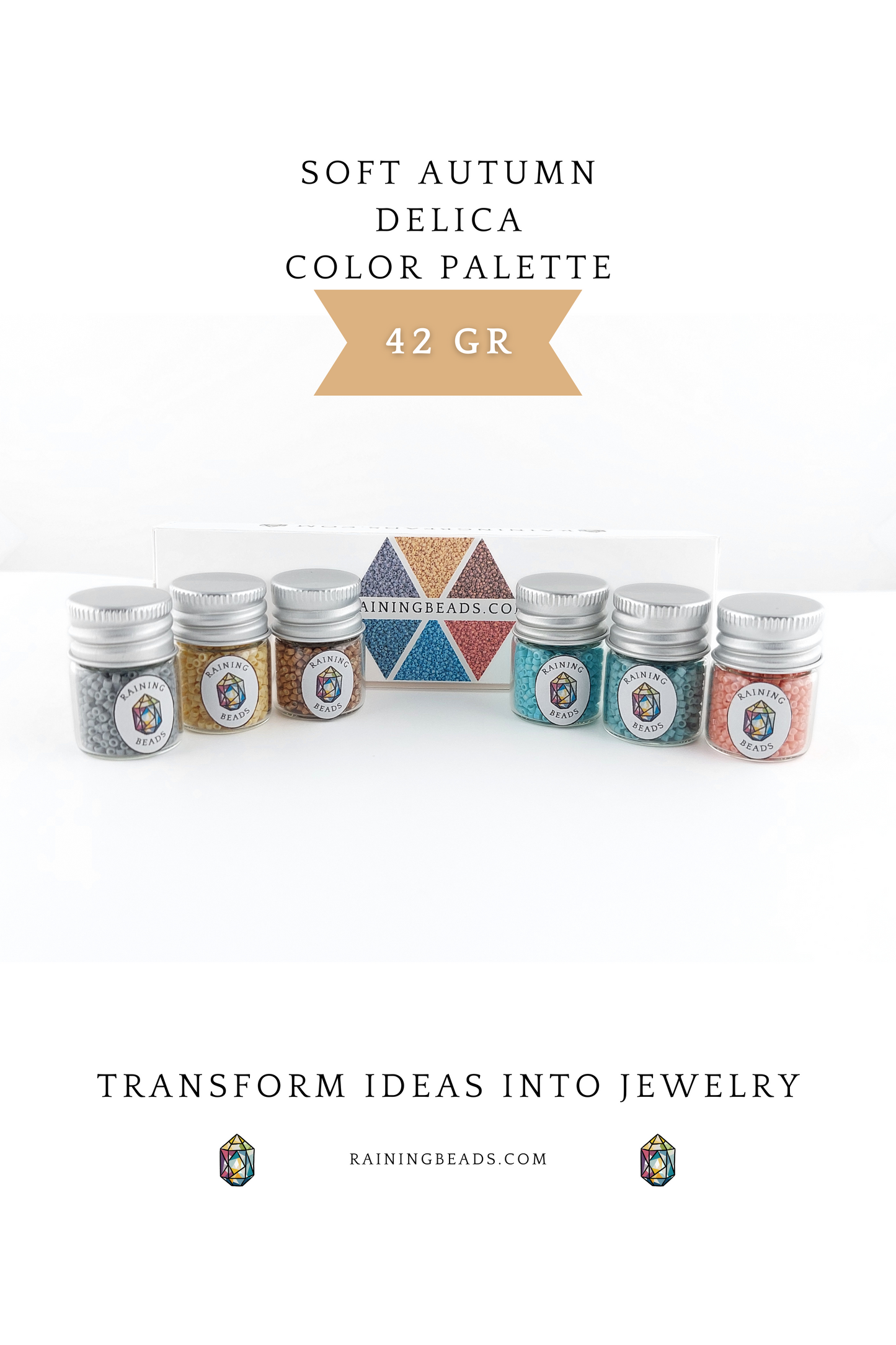 Soft Autumn Delica color palette - 42 GR